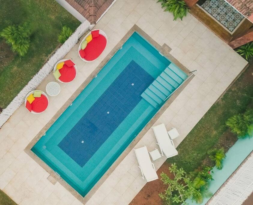 White Banyan Beach Villa, Candolim By The Acacia Villas Eksteriør bilde