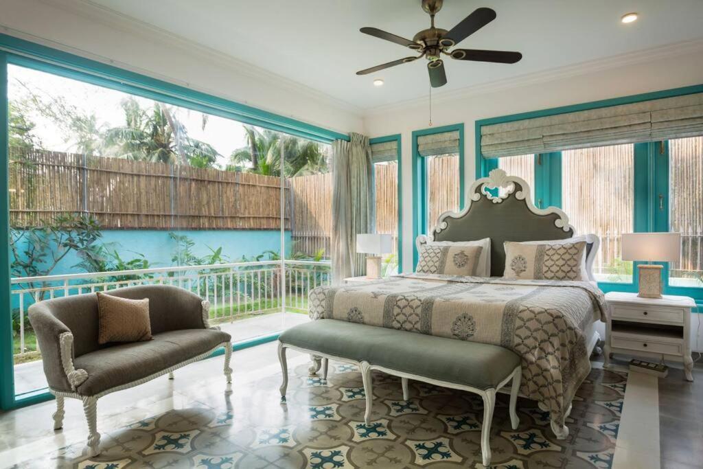 White Banyan Beach Villa, Candolim By The Acacia Villas Eksteriør bilde